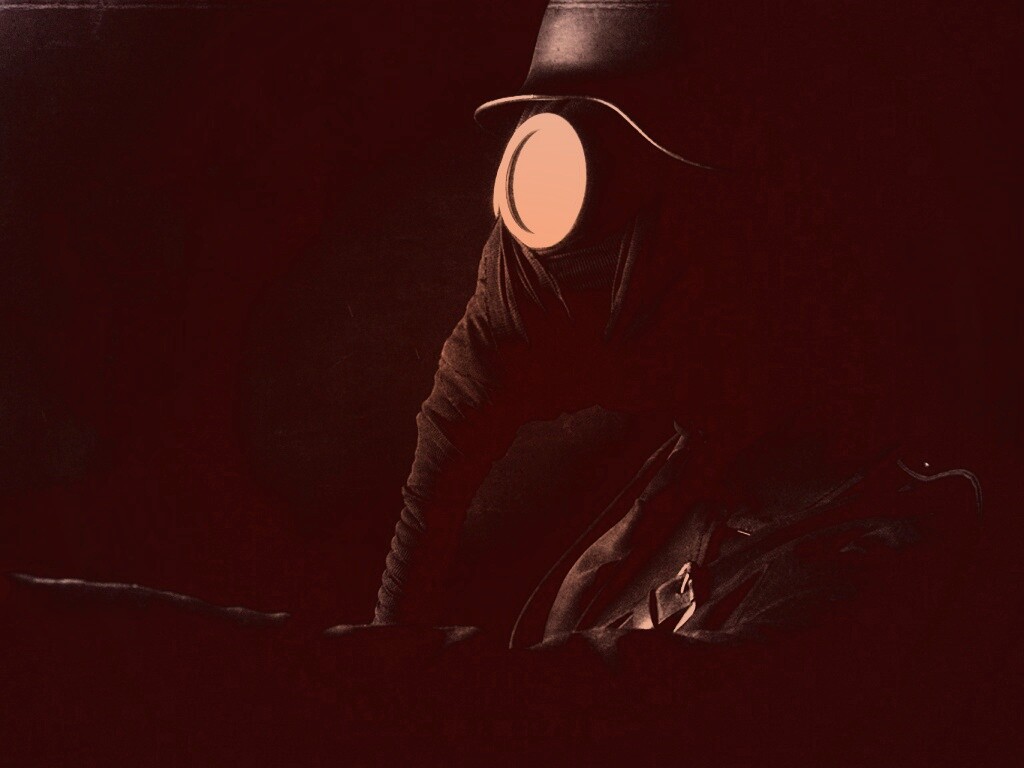 В противогазе обои