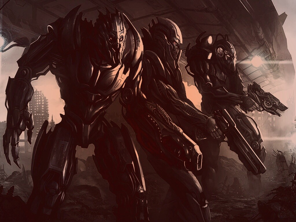 Нападение на землю обои