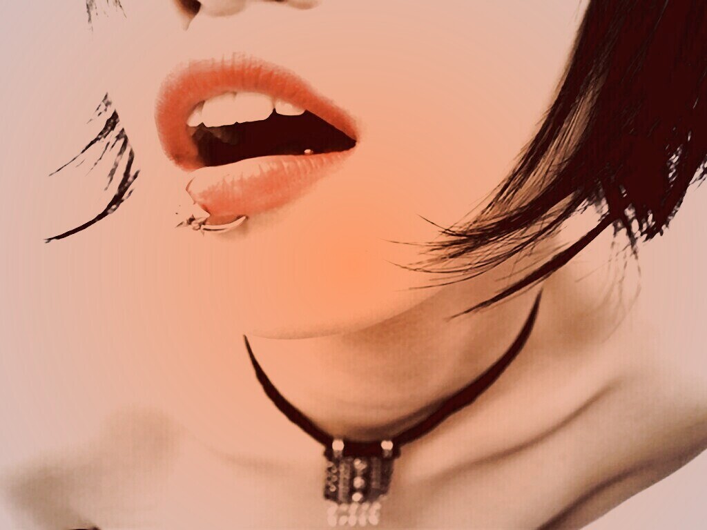 Девушка с кольцом обои