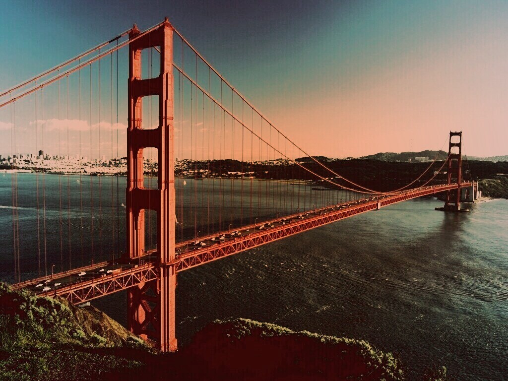 Мост Золотые Ворота обои