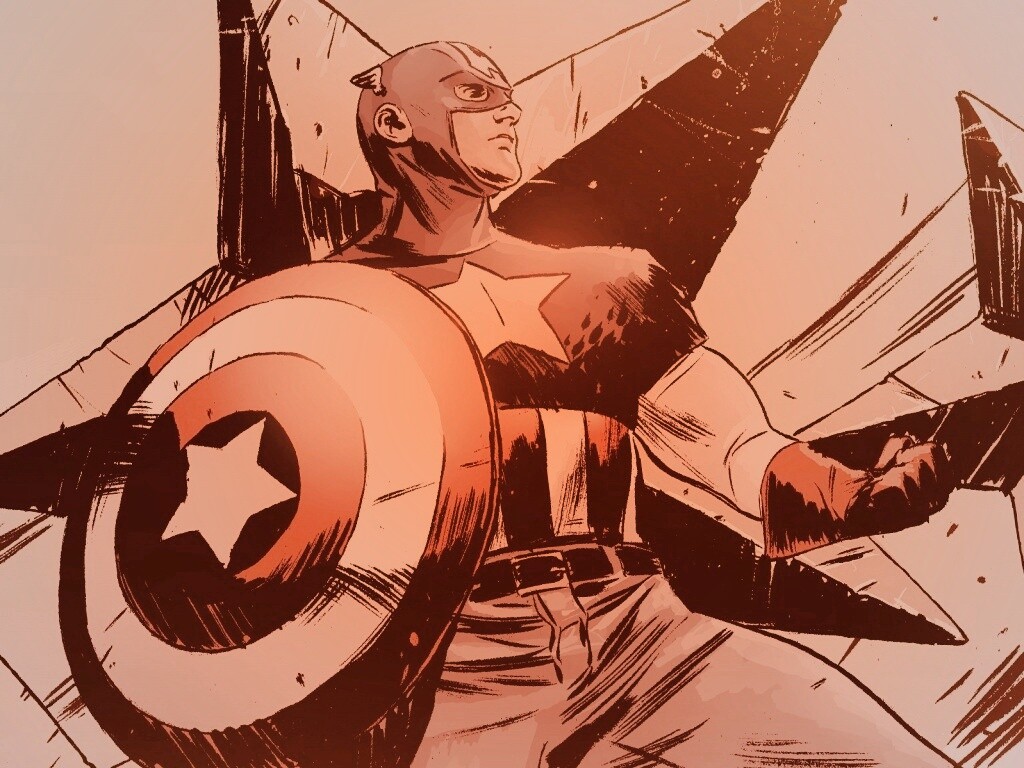 Капитан Америка обои