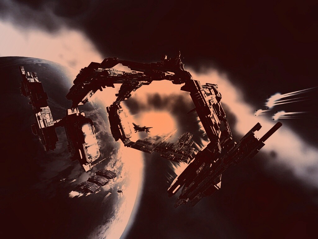 Космический корабль обои