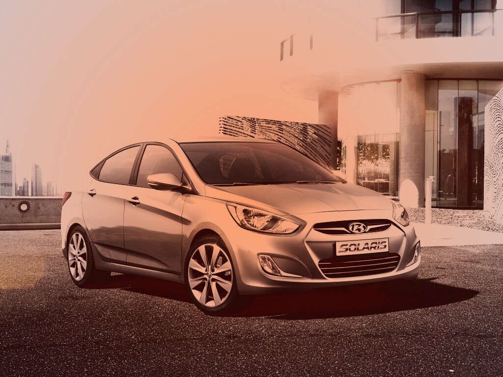 Фото Хендай Солярис обои