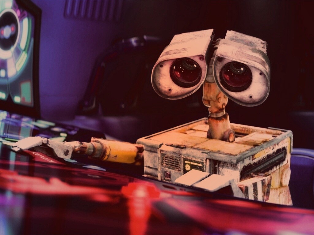 Робот ВАЛЛ-И обои