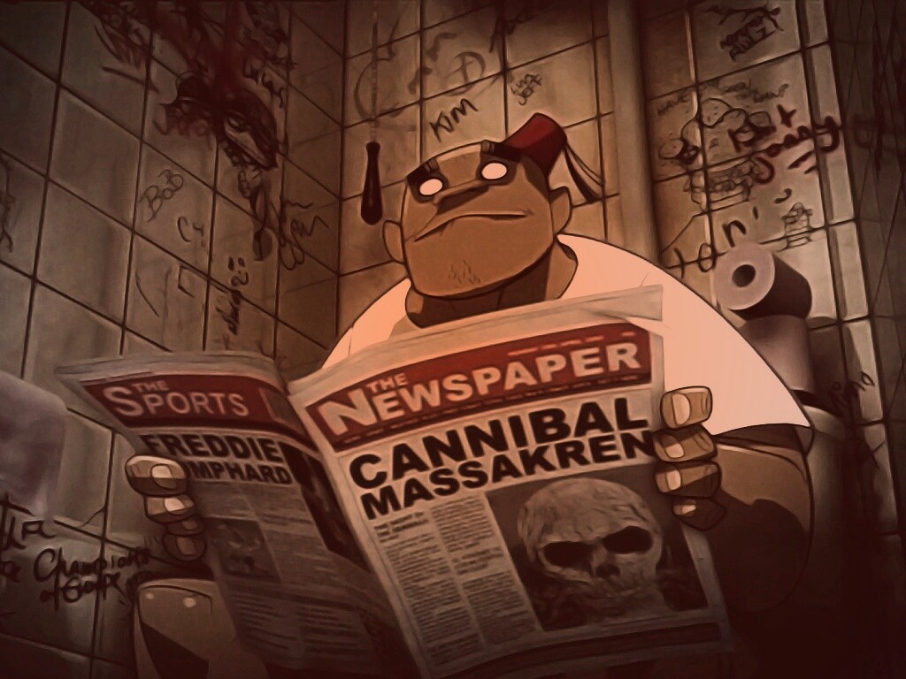 Рассел Хоббс из Gorillaz обои