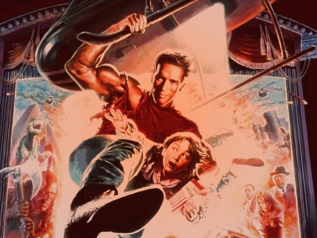 Последний герой боевика обои