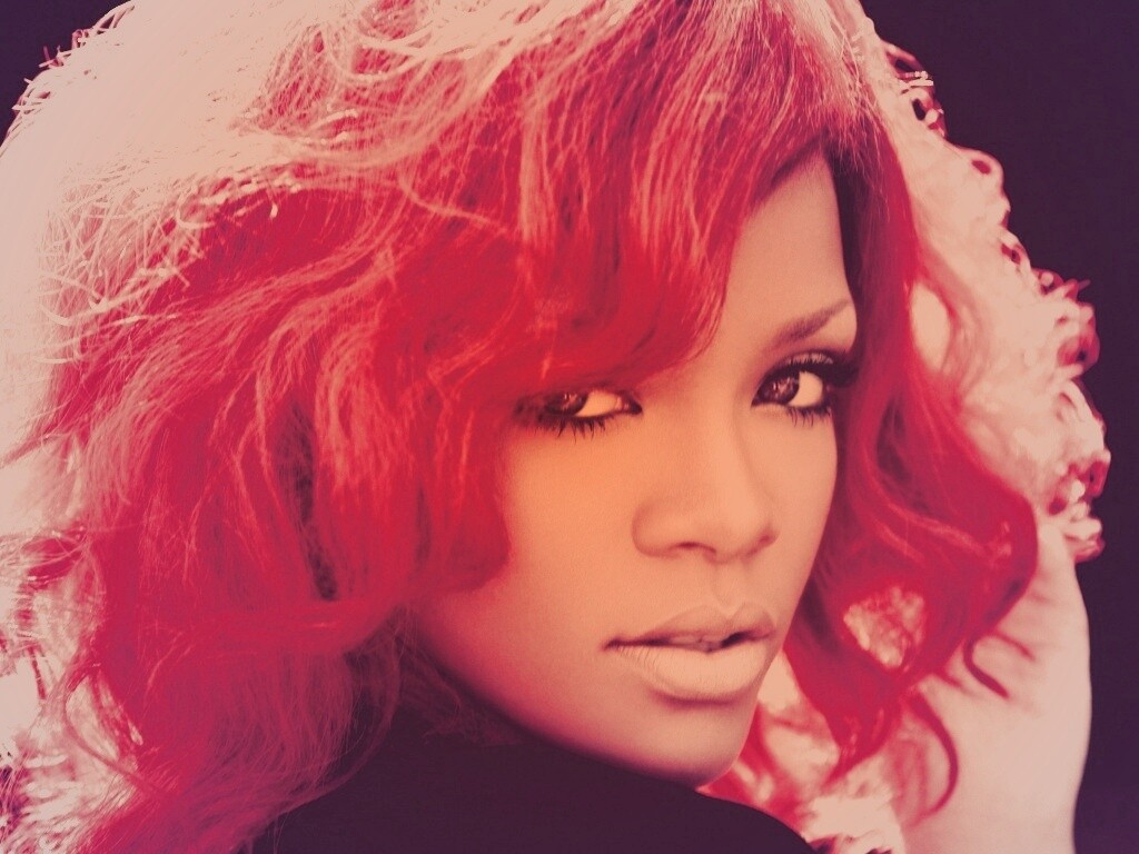 Огненная Рианна обои