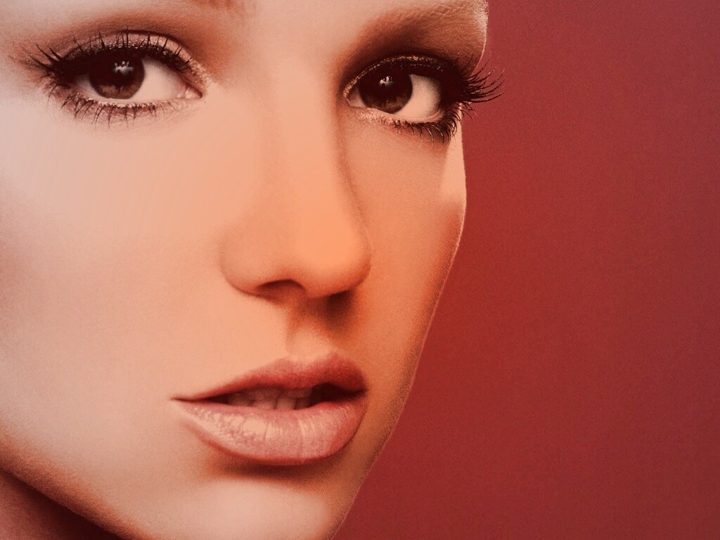 Лицо Бритни обои