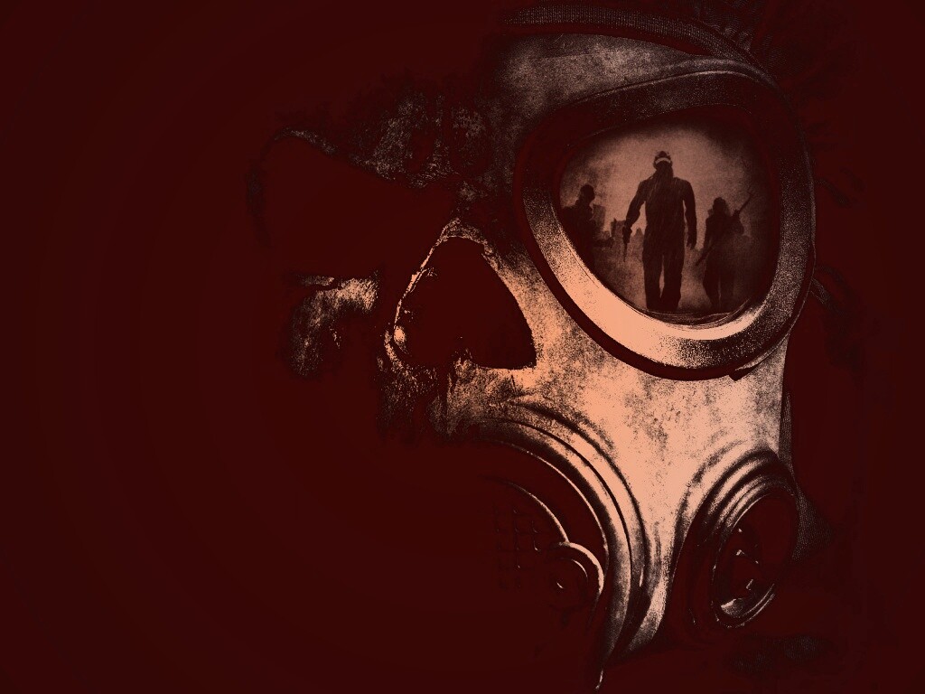 Зловещая маска обои