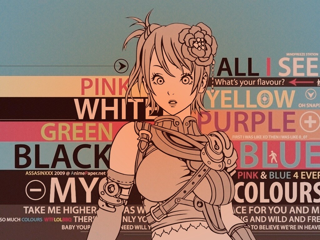 Раскрась её обои