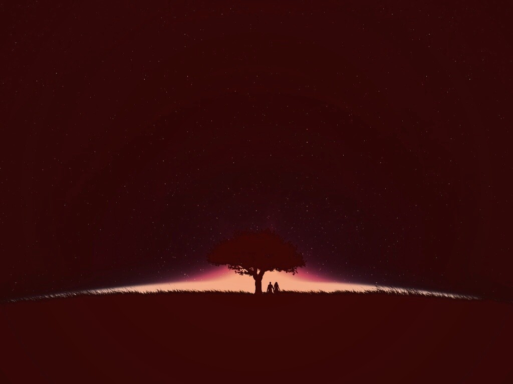 Звёздная ночь обои