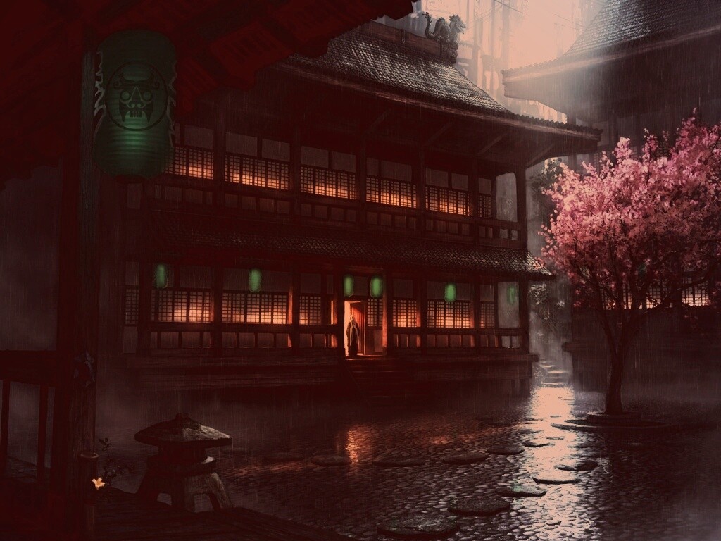 На пороге обои