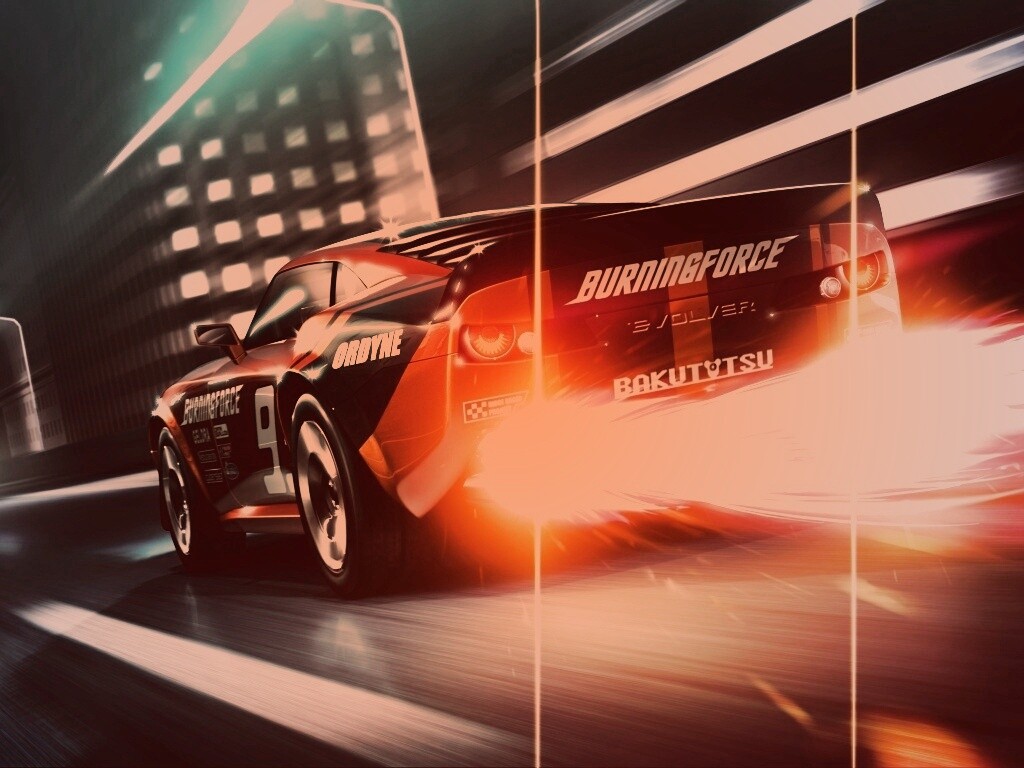 Ночное нитро обои