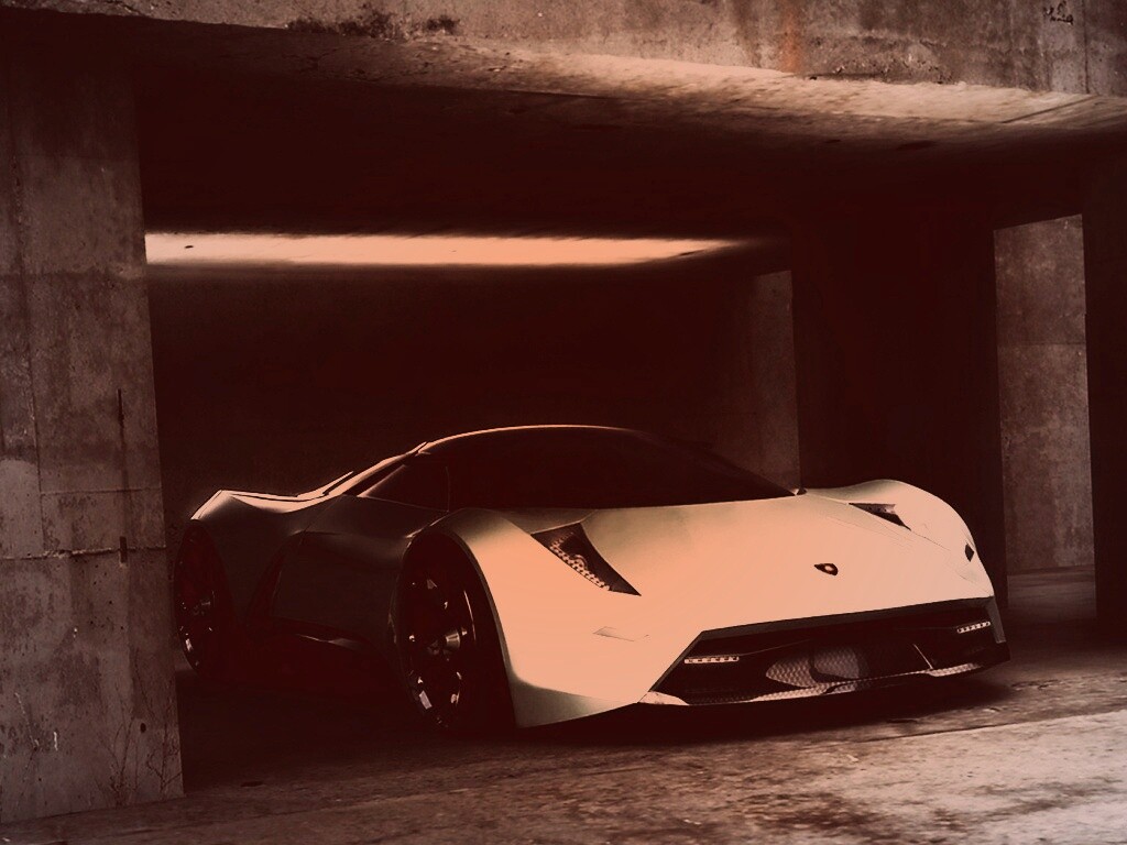 Lamborghini Insecta обои