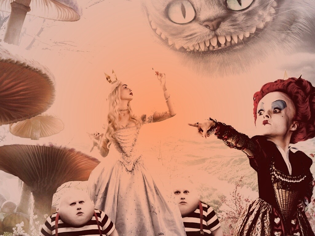 Персонажи из "Алиса в стране Чудес" обои