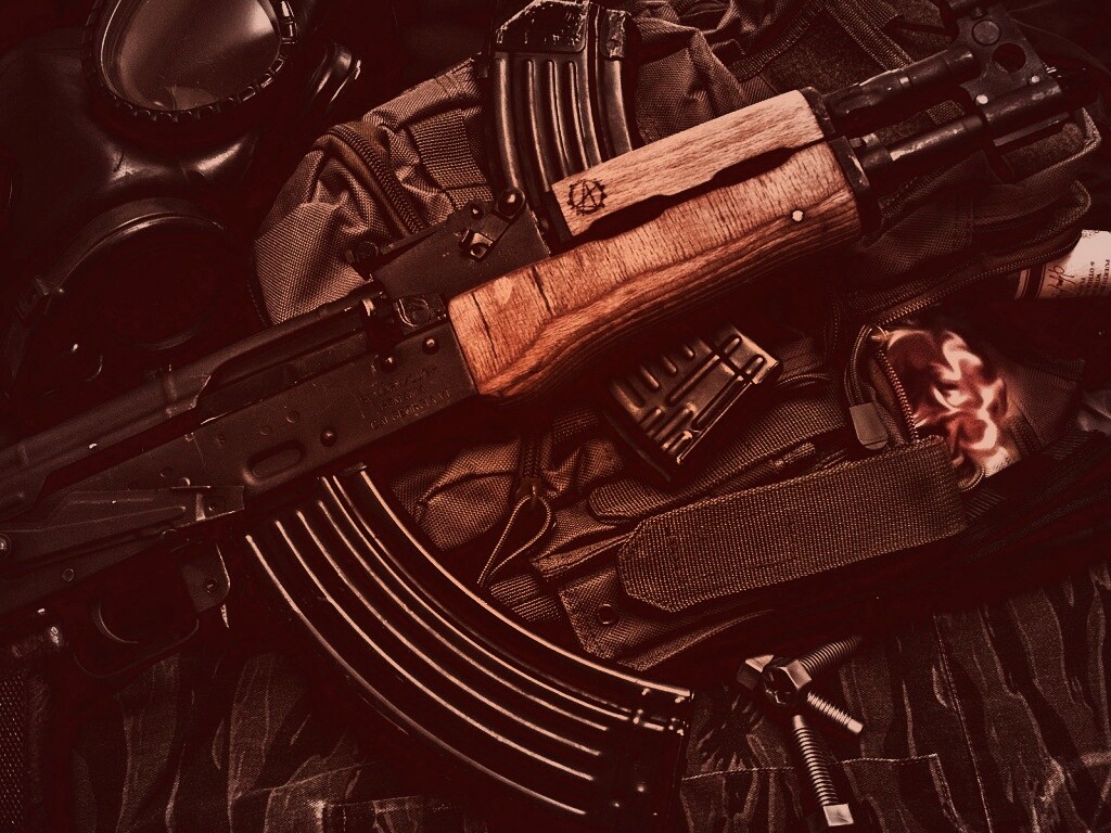 Автомат АК-47 обои