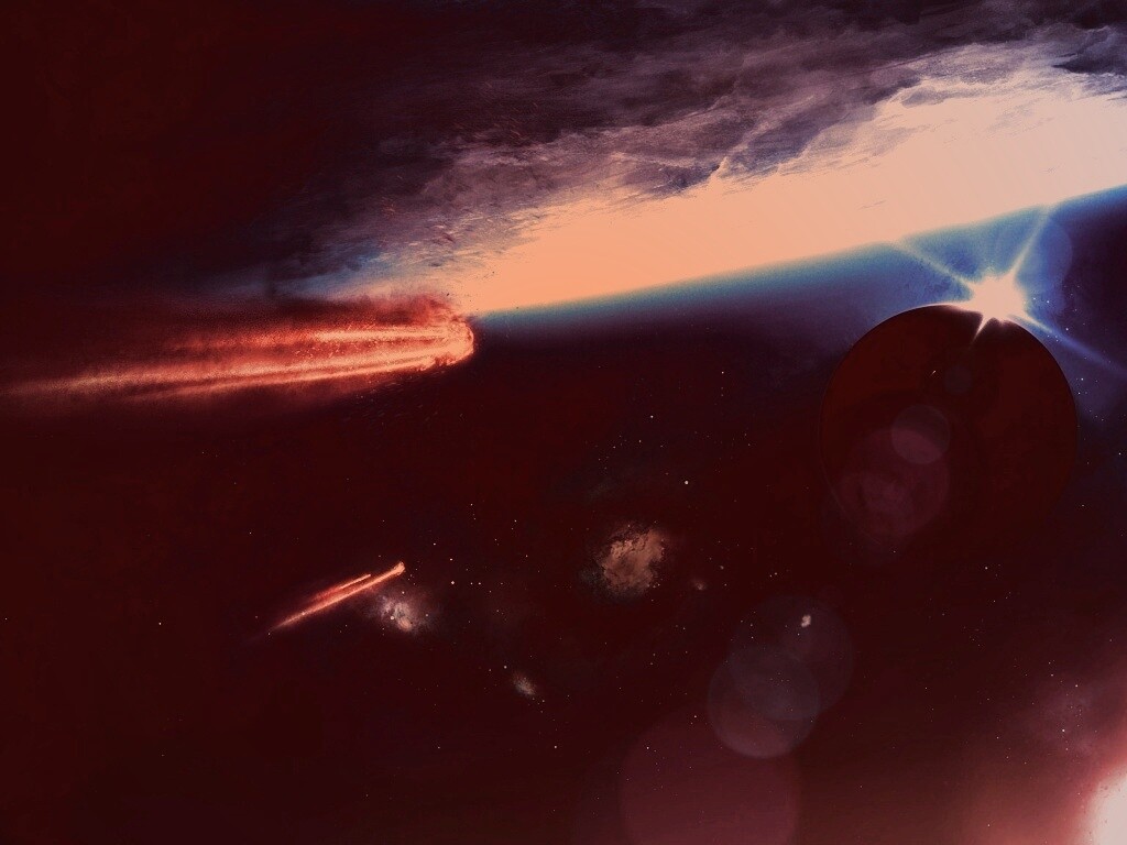 Комета обои