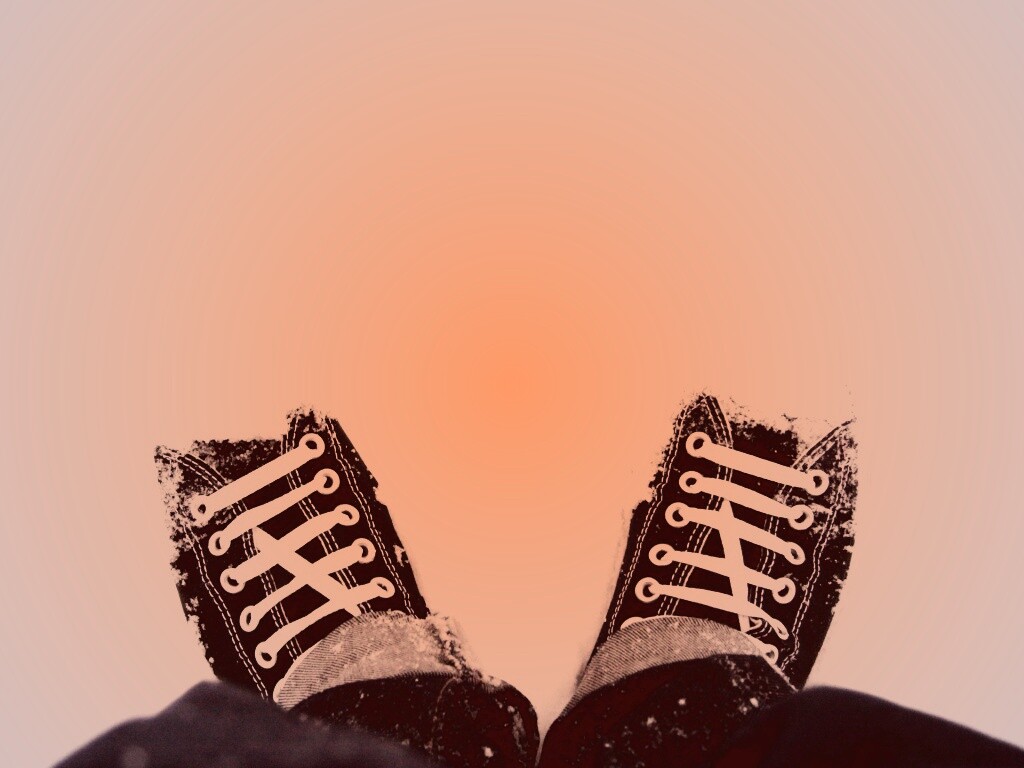 Дурак зимой в кедах обои