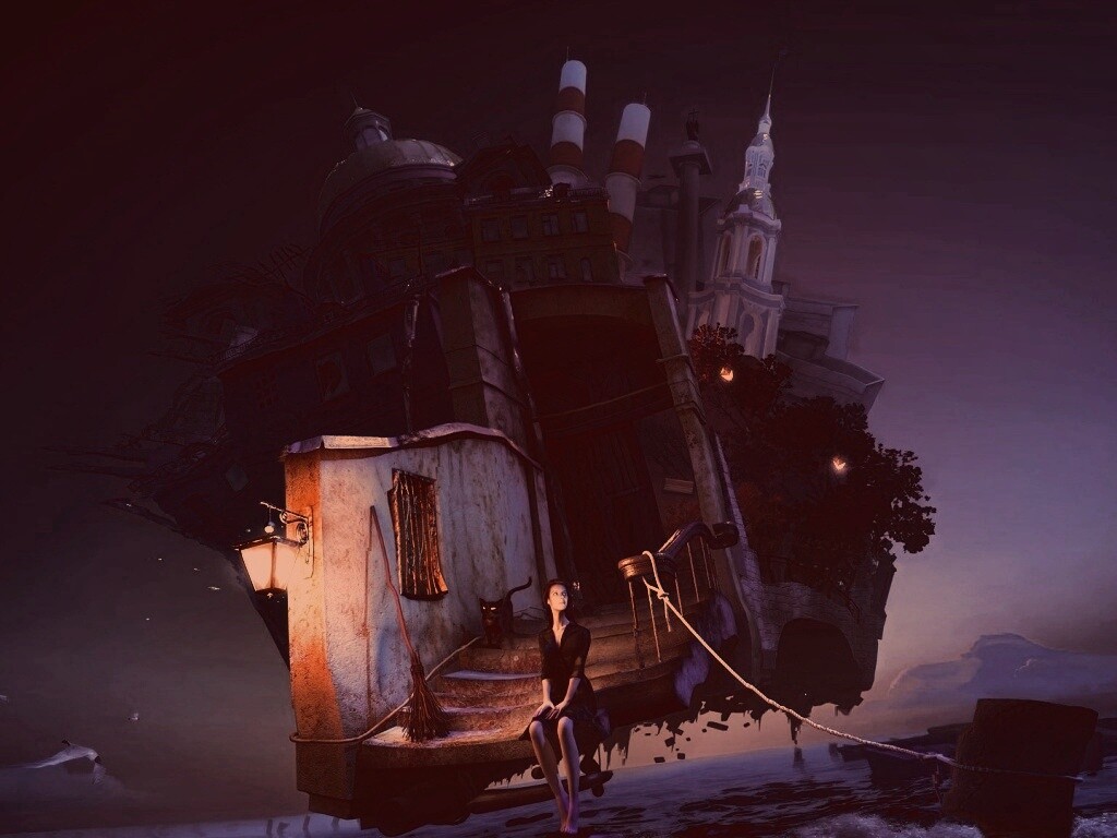 Мрачный Питер обои