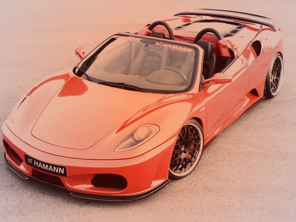 Ferrari  с тюнингом от Hamann обои