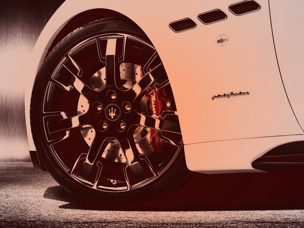 Колесу Maserati Granturismo обои