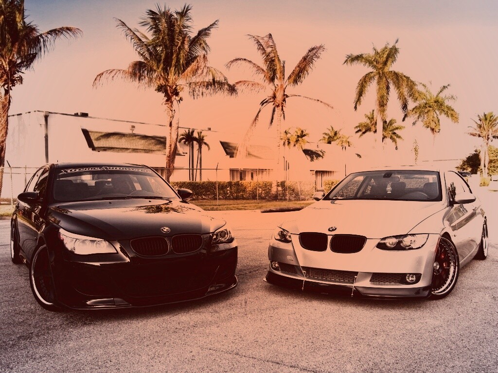 Две БМВ обои