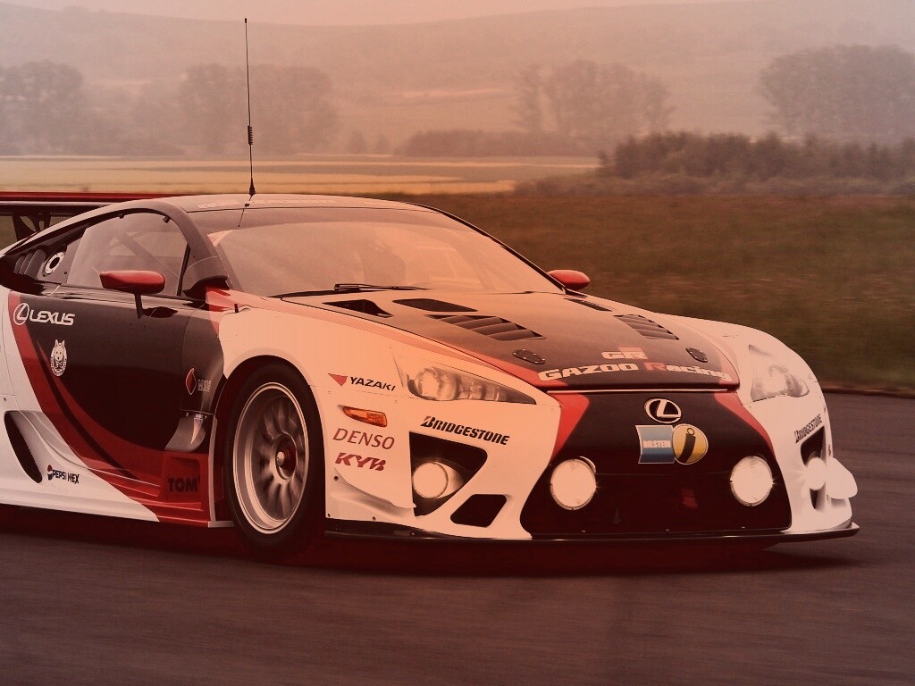 Гоночный Лексус обои