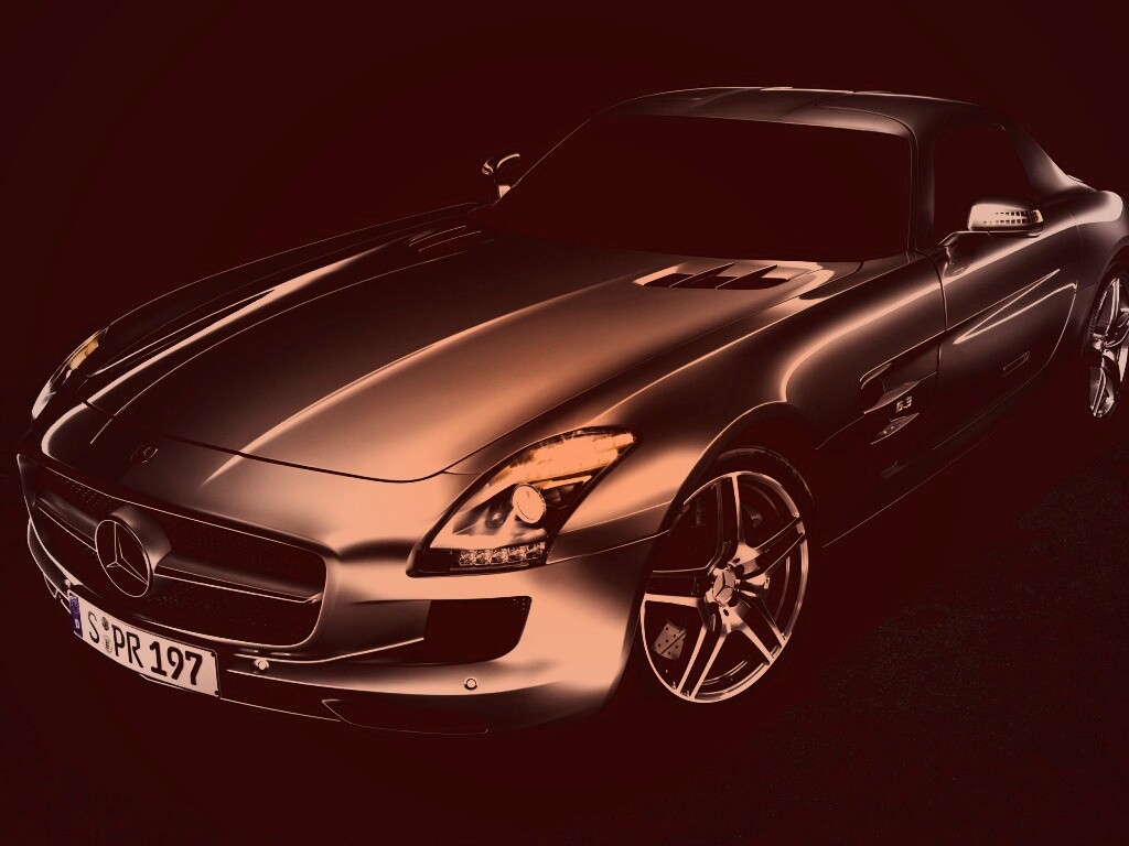 Mercedes SLS обои