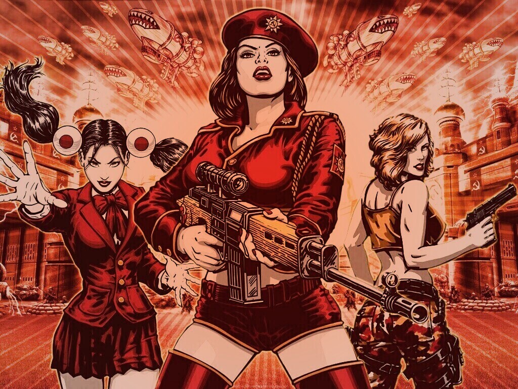 Red alert 3 обои