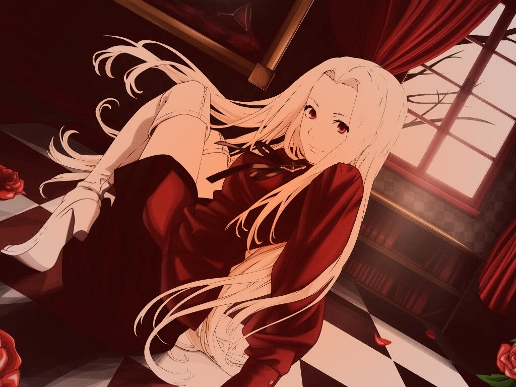 Блондинка в белых сапогах обои