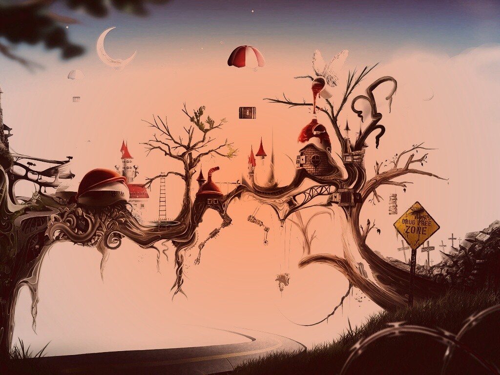 Свободная от наркотиков зона обои