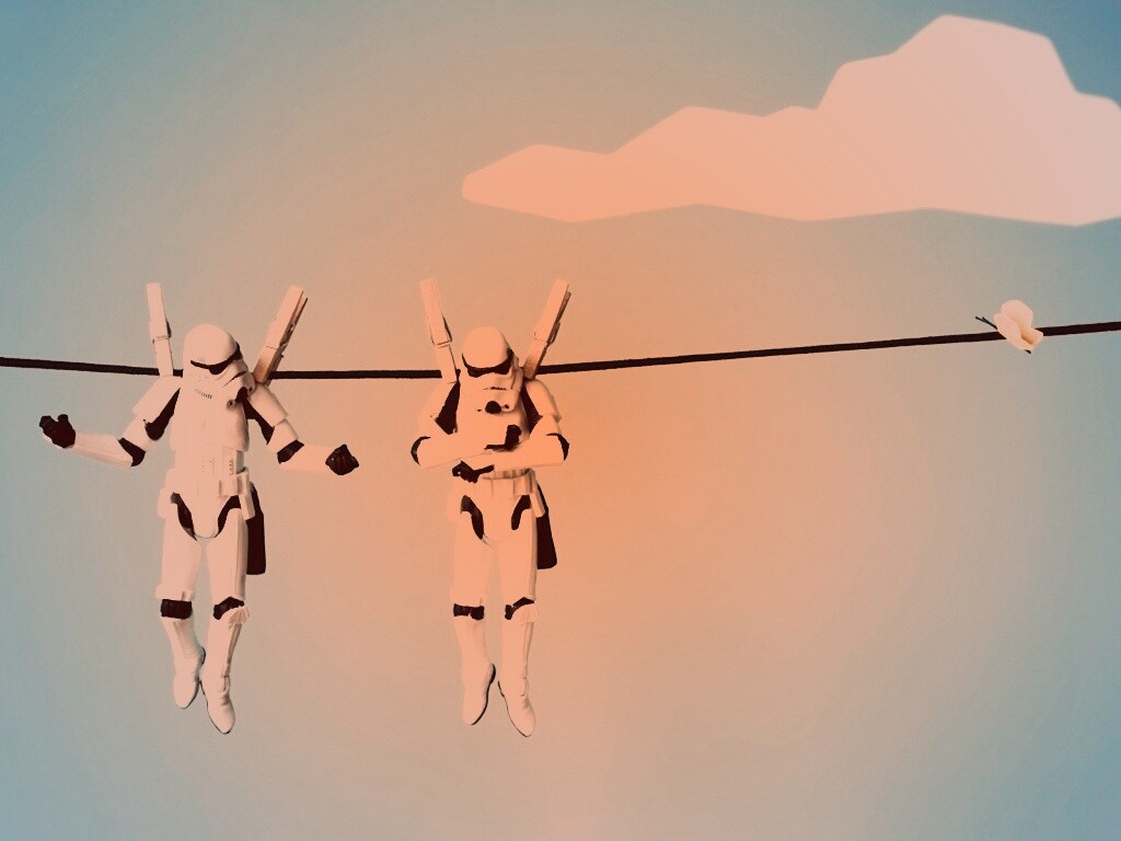 Штурмовики в неудобном положении обои