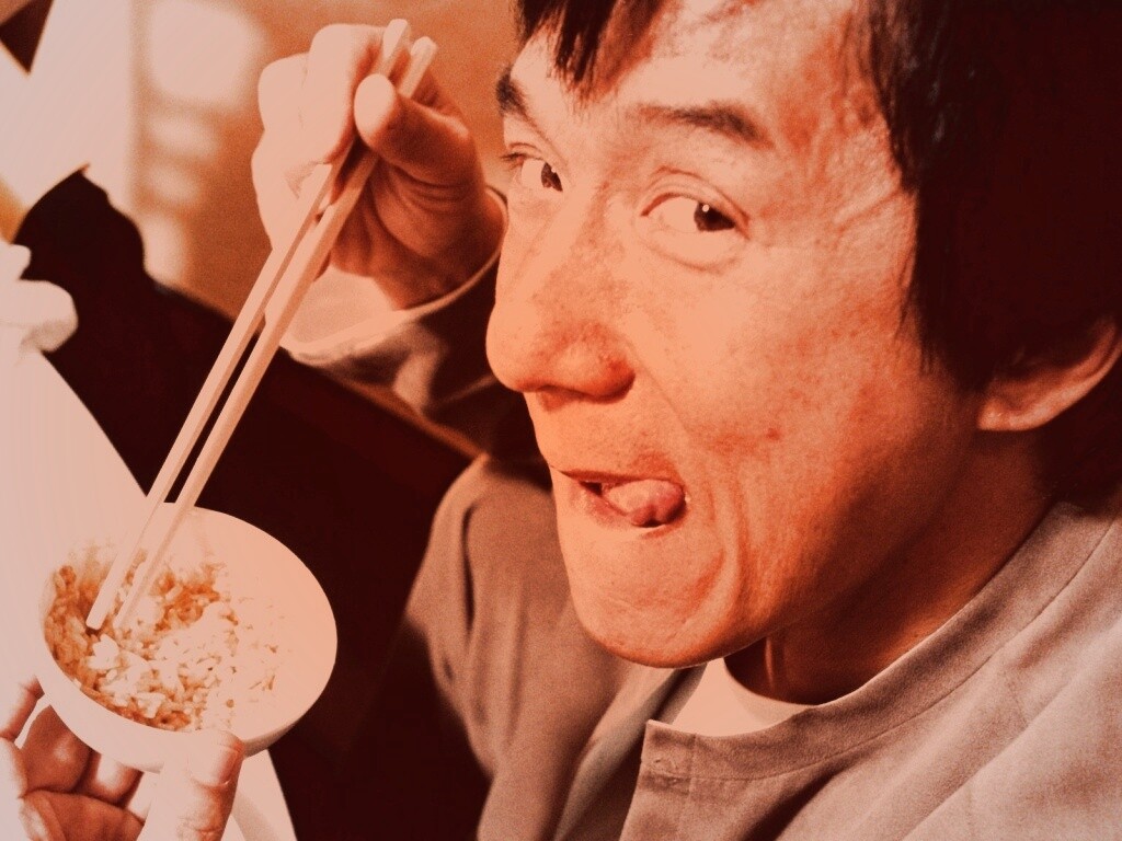 Джеки Чан одобряет рис обои