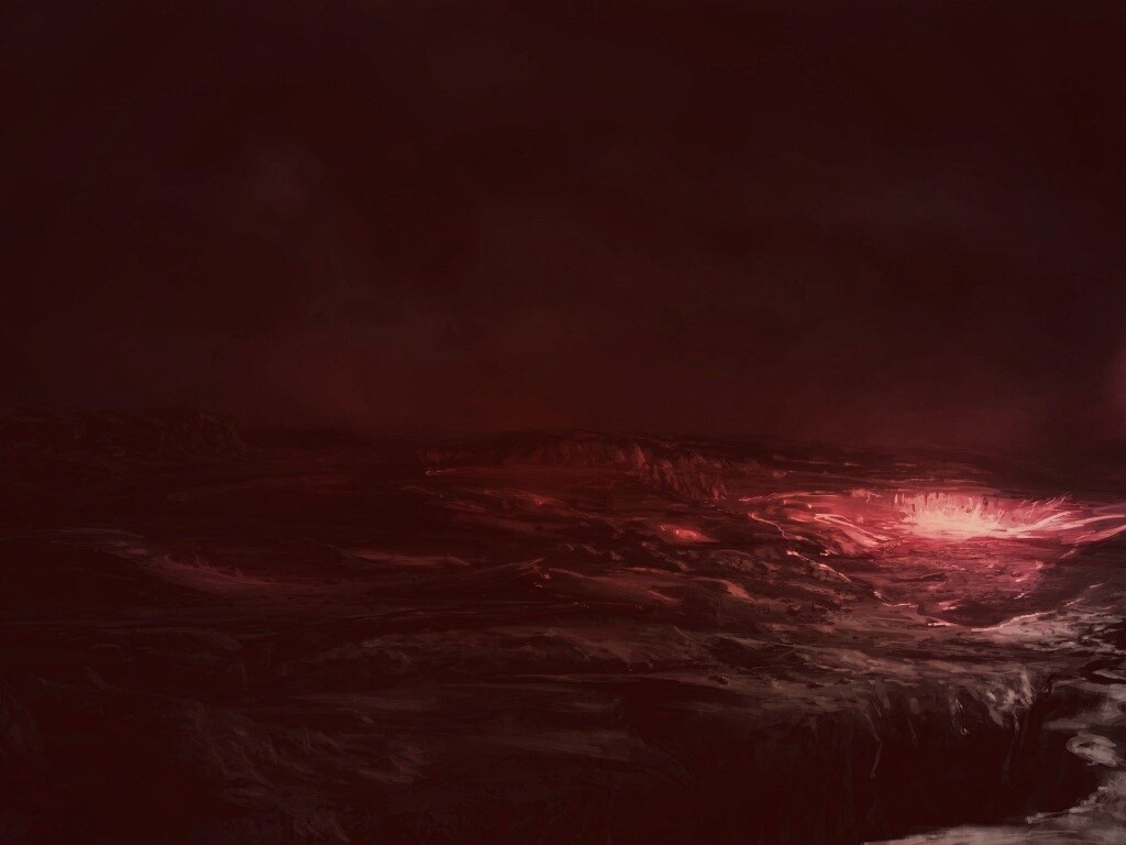 Безжизненная каменная долина обои