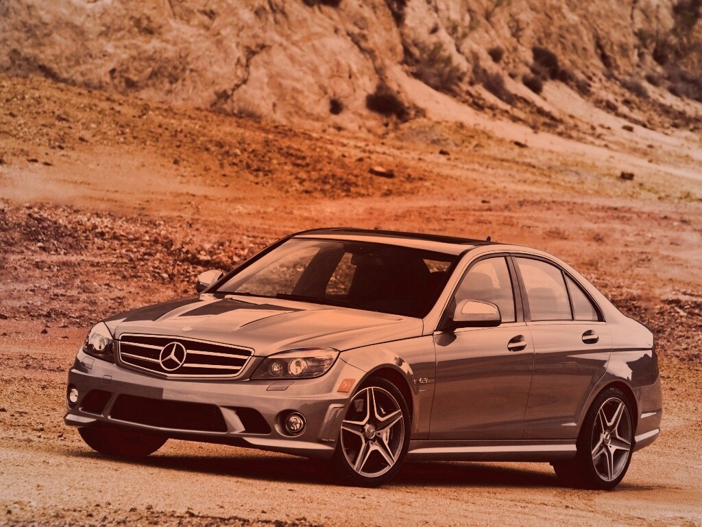 Мерседес в карьере обои