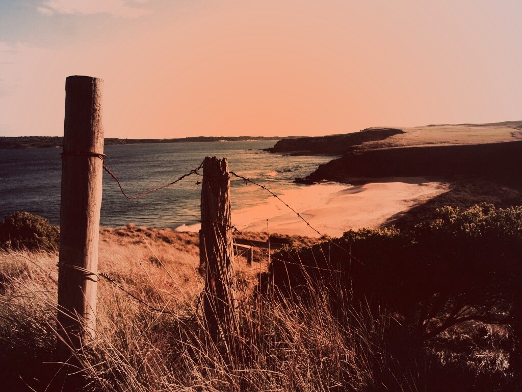 Пляж на озере обои