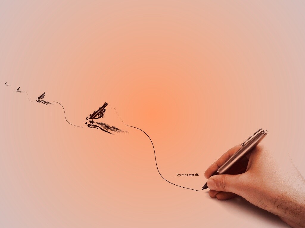 Рисунок - рекурсия обои