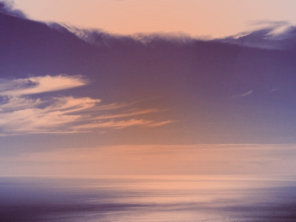 Чистый морской горизонт обои