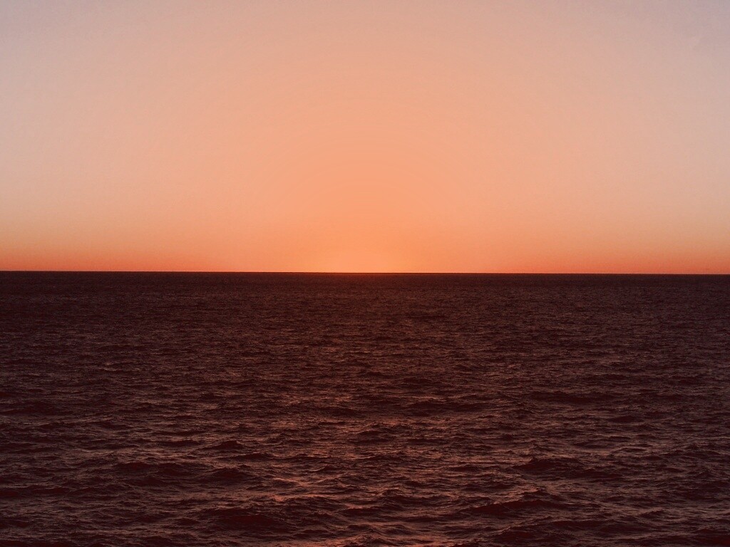 Морской закат обои