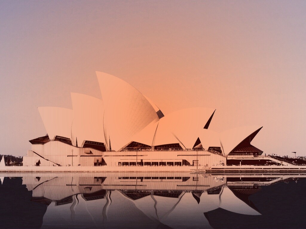 Сиднейский зал оперы обои