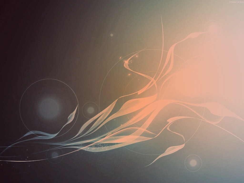 Лёгкая голубая абстракция обои