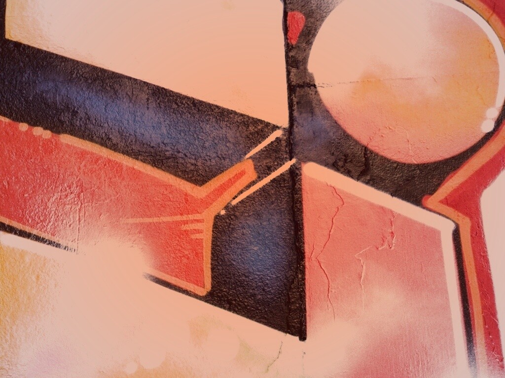 Граффити на стене обои