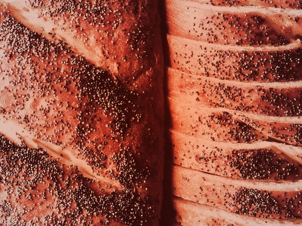 Выпечка с маковой крошкой обои