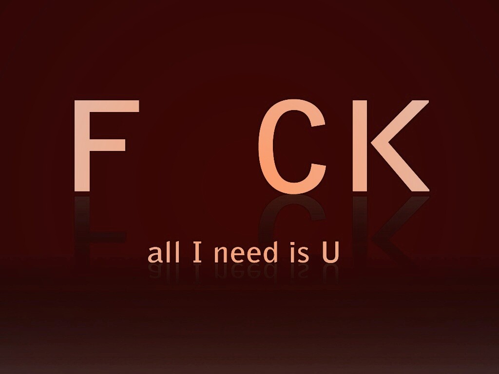 Всё что мне нужно — U обои