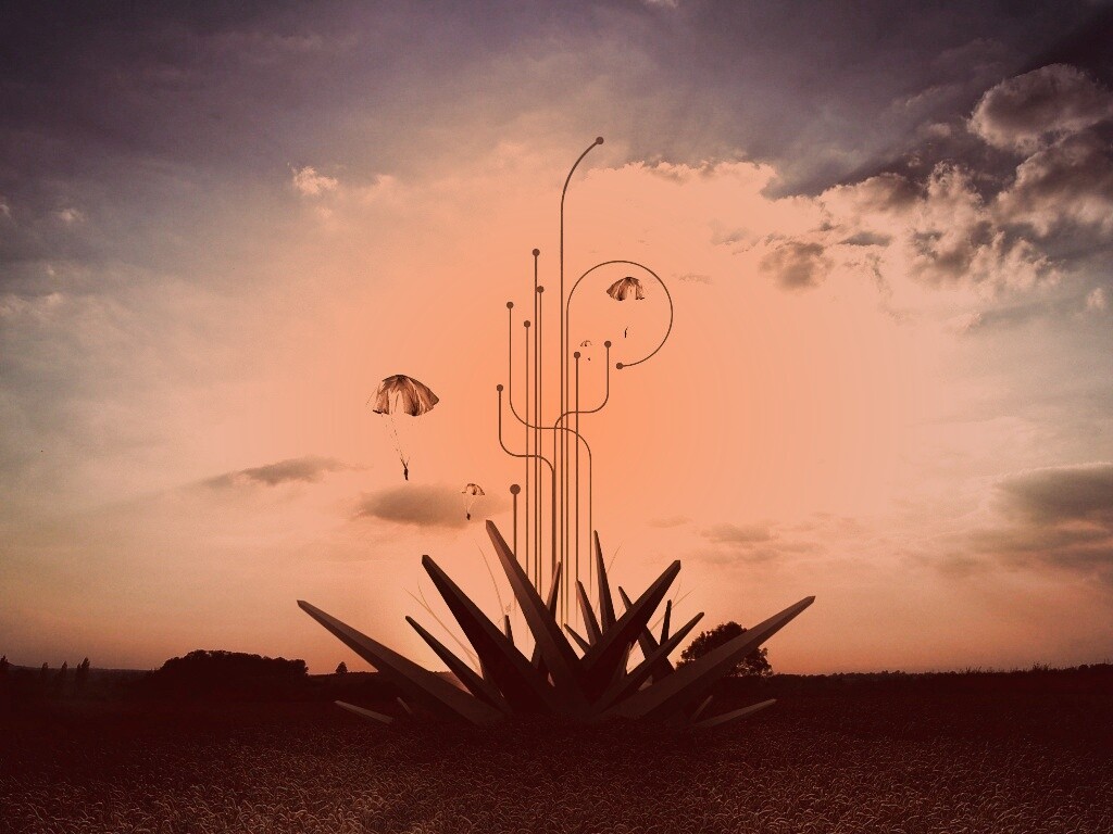 Абстрактный взрыв в настоящем мире обои