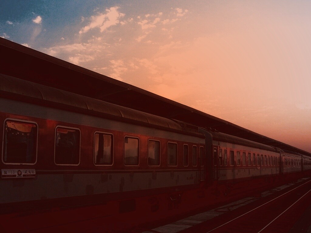 Пассажирский состав обои