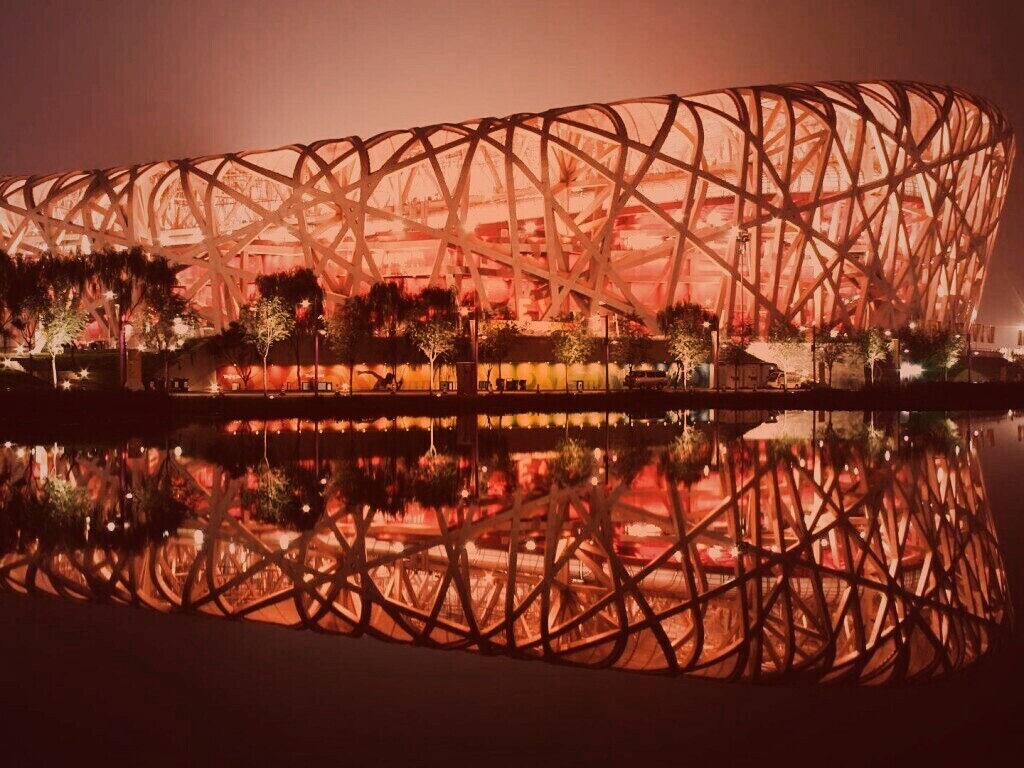 Олимпийский стадион Birds Nest обои