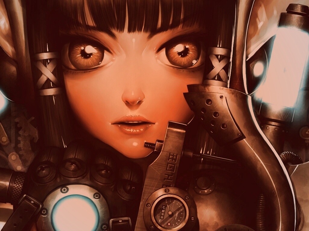 Технологичная лоли обои