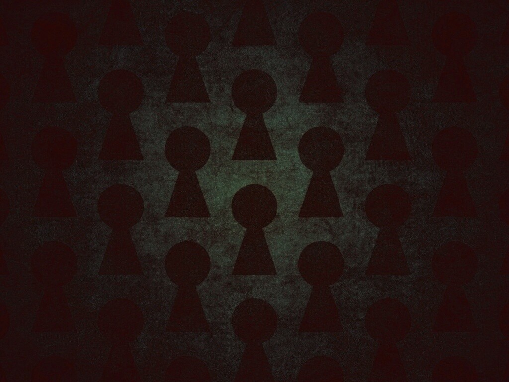 Узор из замочных скважин обои