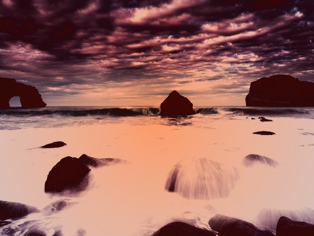 Волнующееся море обои